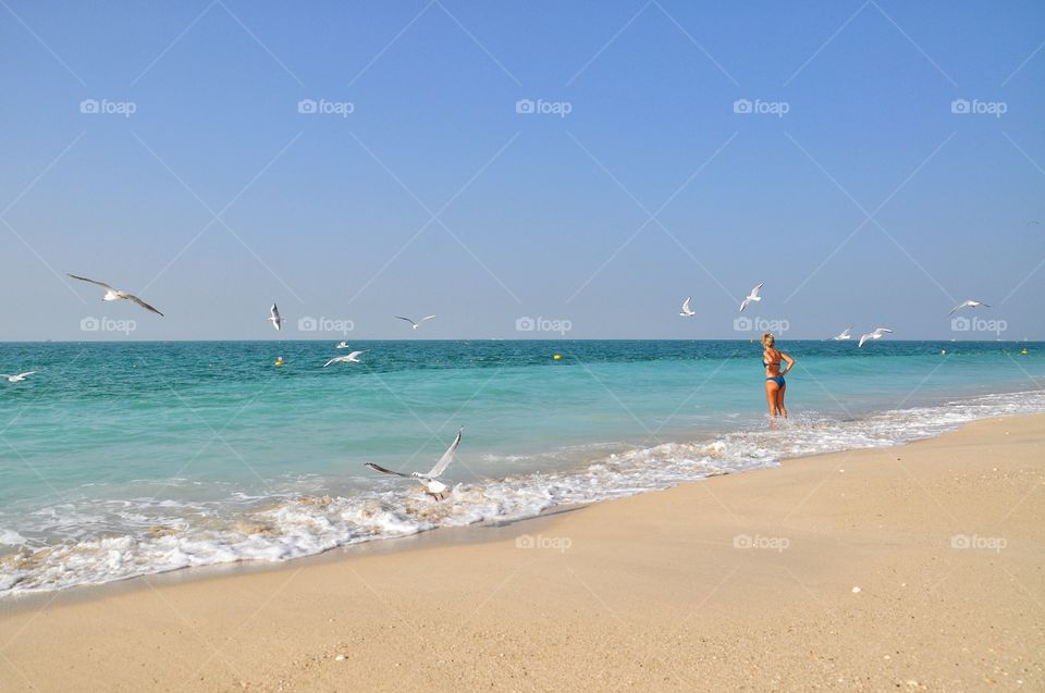 Sand, Beach, Water, Summer, Sea