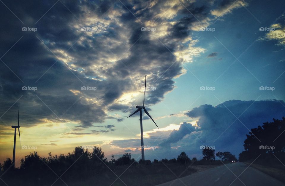 Renewable energy is on everyone’s mind - so here is the wind turbine in the middle of nowhere Bulgaria 