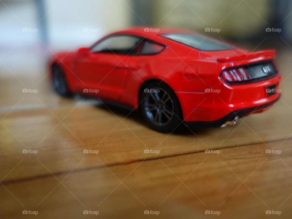 Red Toy Car 