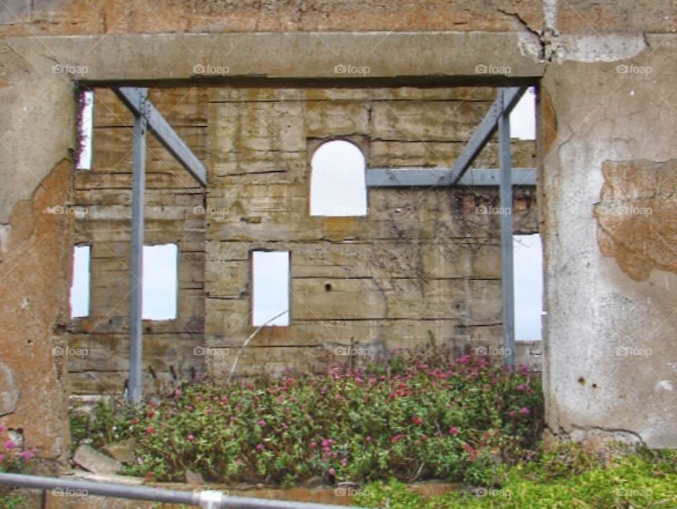 Alcatraz ruins