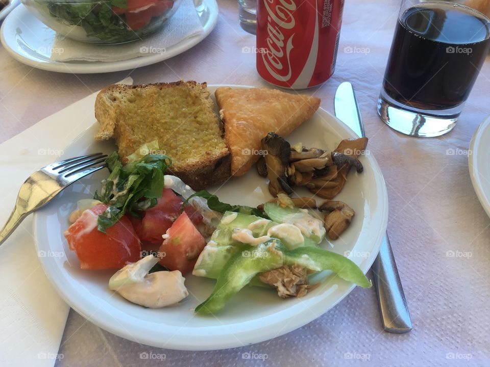 Greek lunch