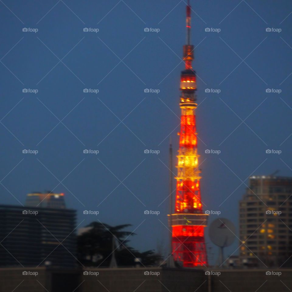 Tokyo Tower. Our last night in Tokyo!
