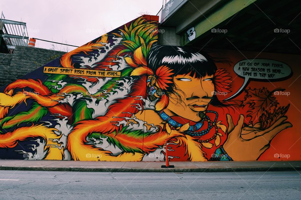 Graffiti, Art, Color, Street, Wall