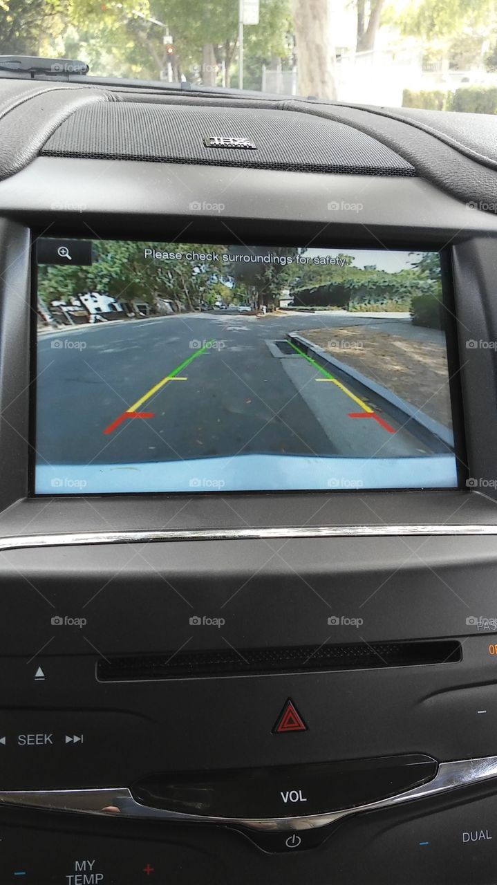 luxury, rear view dashboard camera