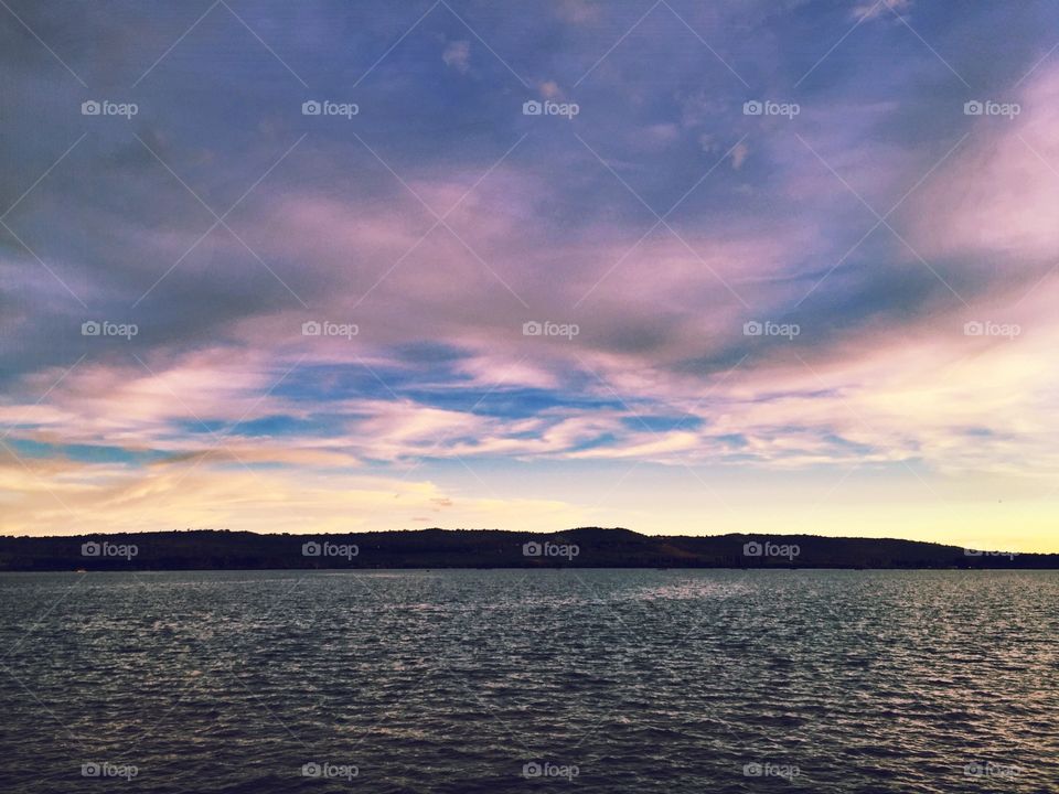 Sunset Lake Victoria