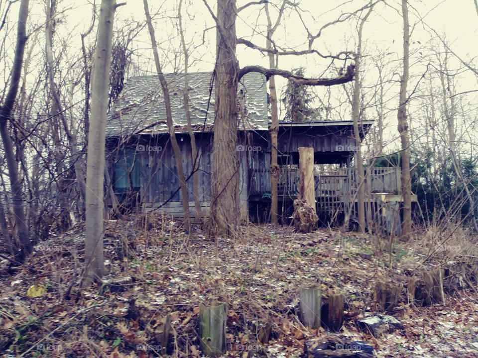 Was once a home