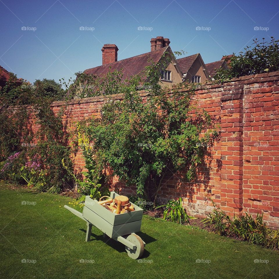 Garden. Walled garden 