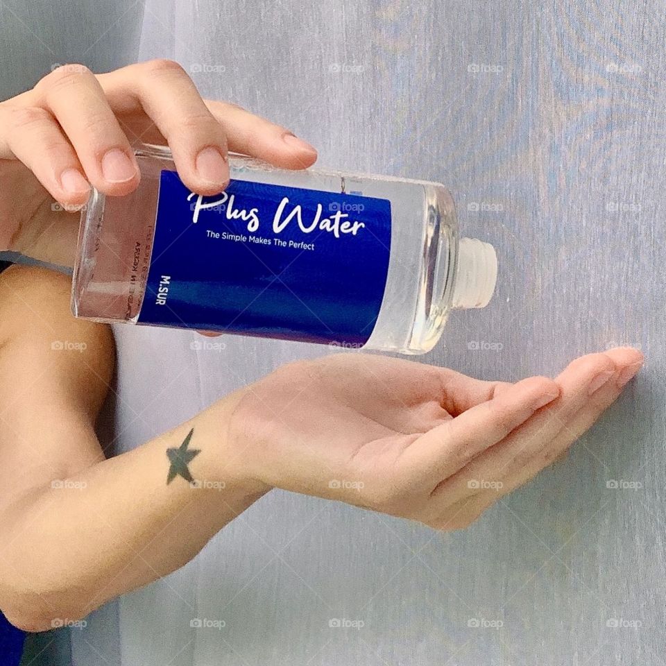 Korean brand Cleansing water toner MSUR