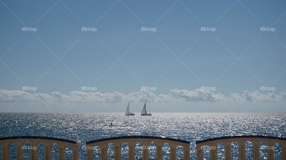 Sea#view#clouds#sky#boats