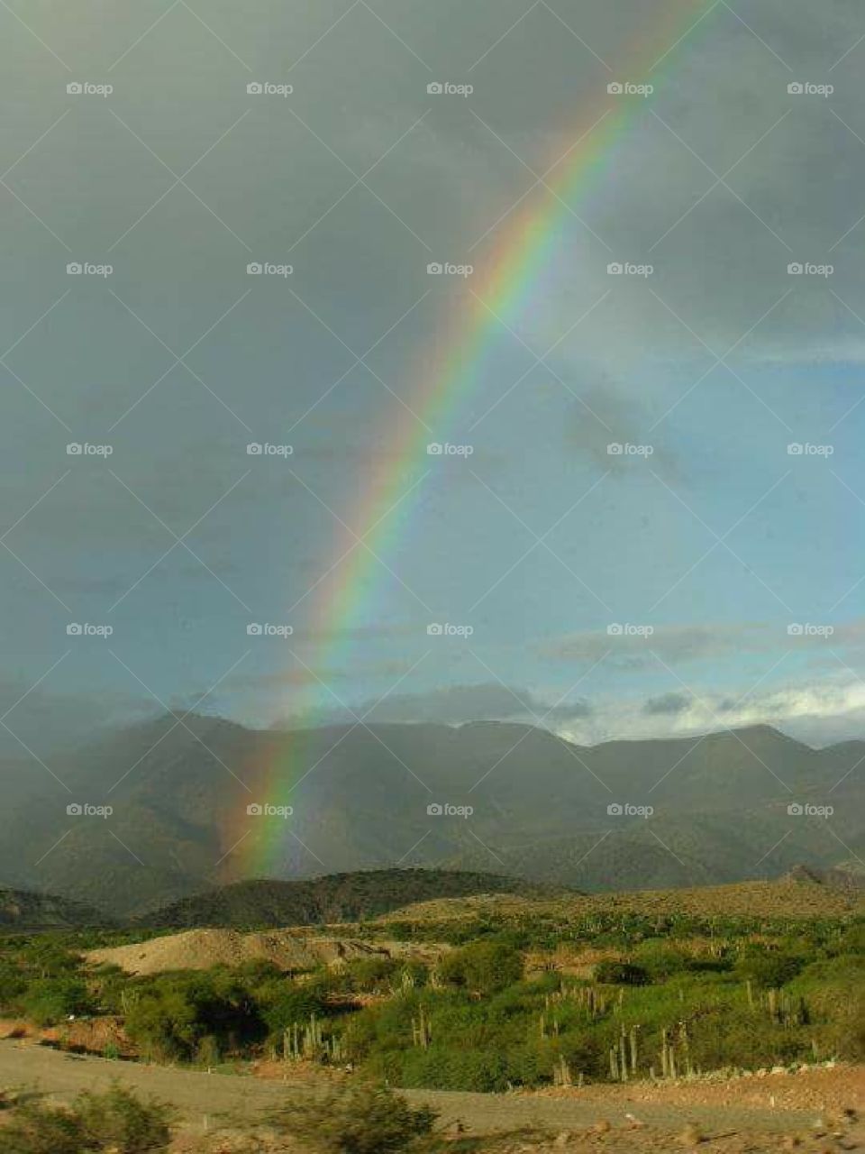 Rainbows in south america