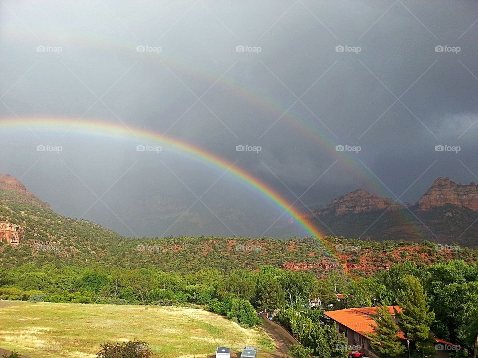 Sedona rainbow.