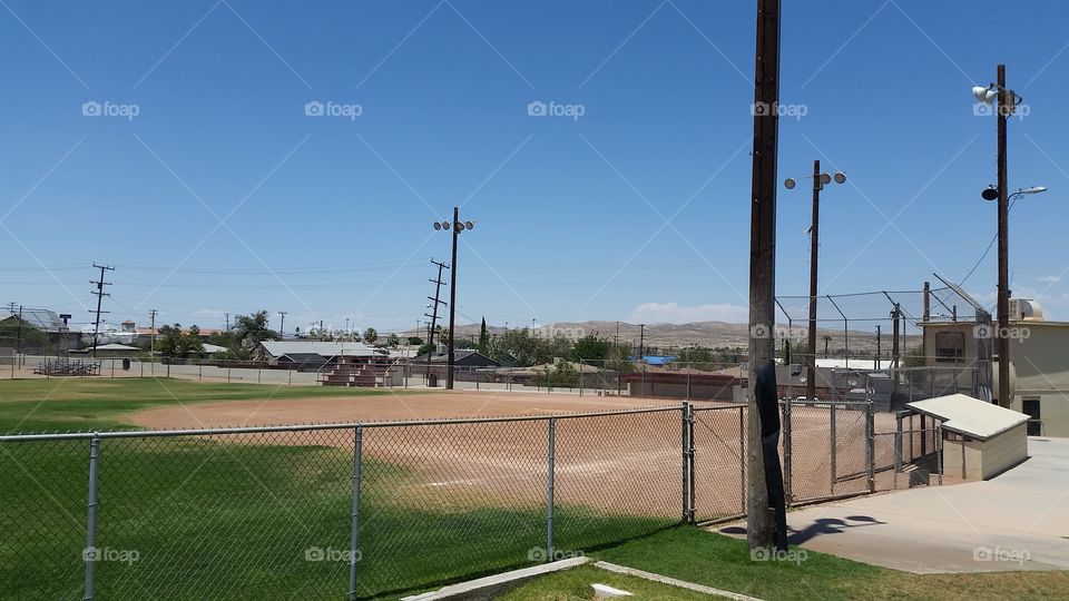 baseball. field