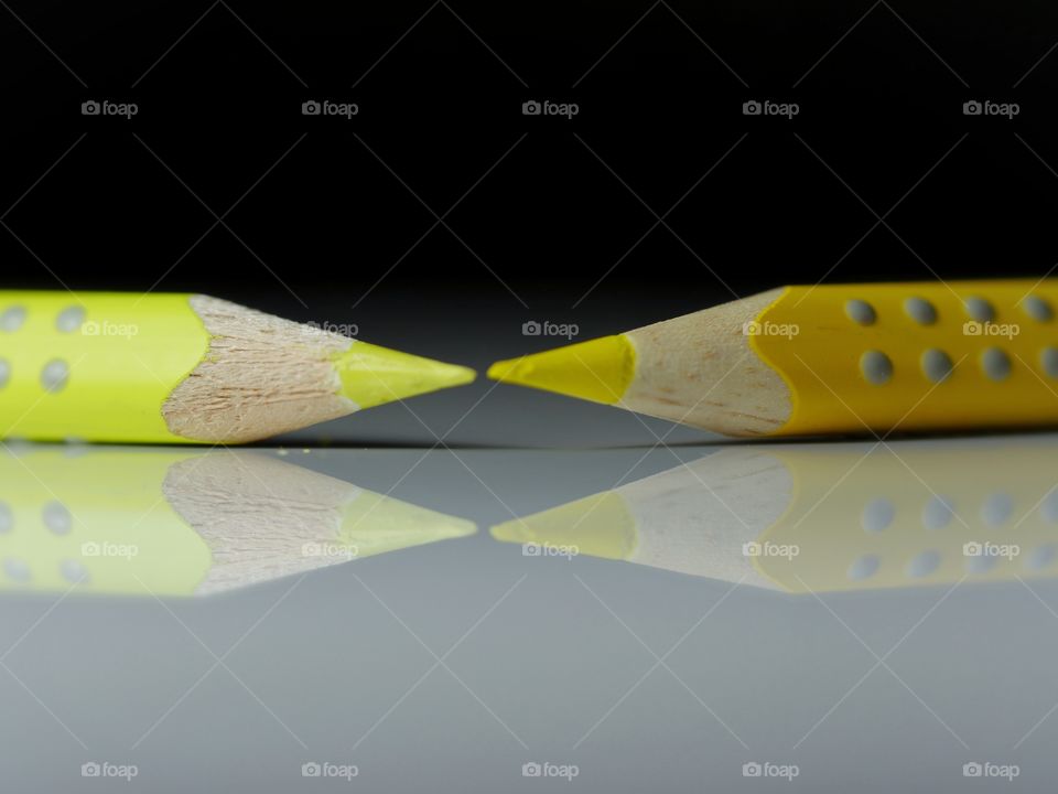 Yellow pencils