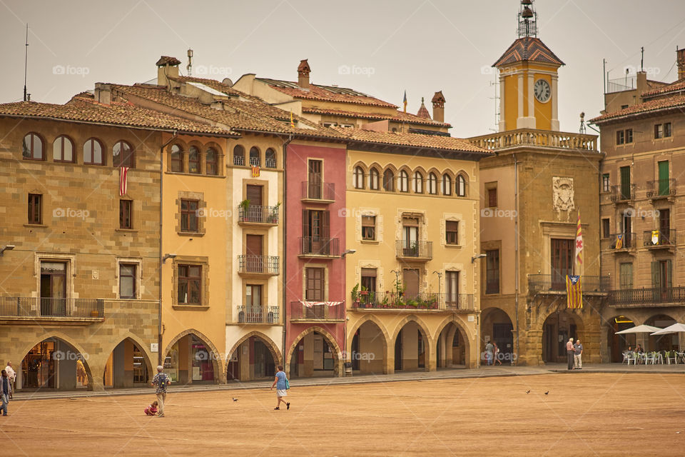 Plaça Major de Vic