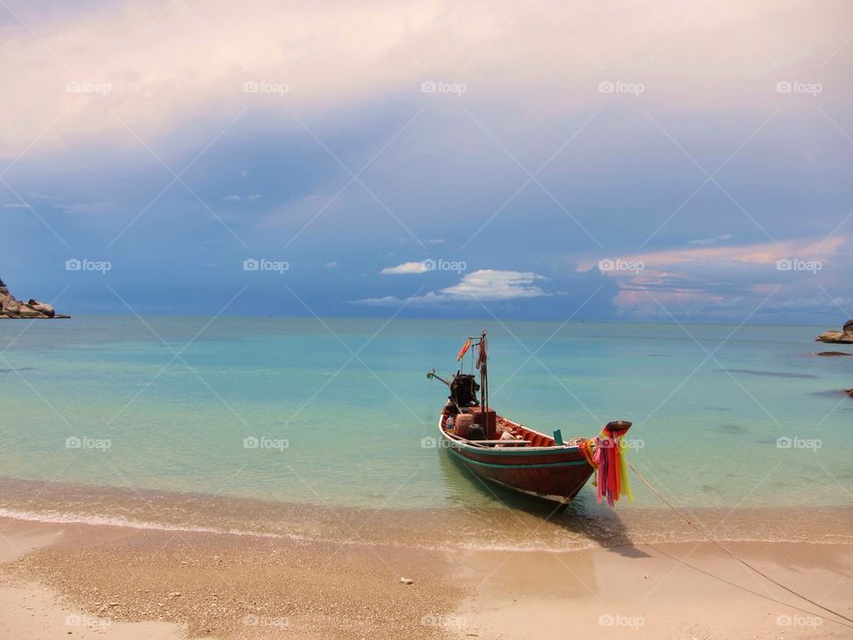 Boat on the beach