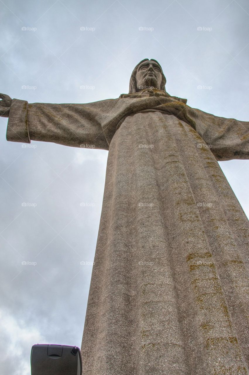 Christ the king statue in lisbon 