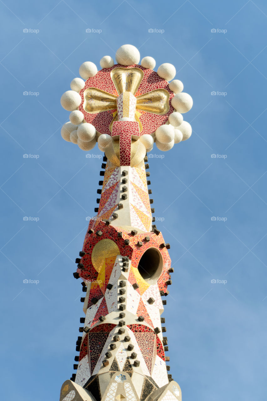 Sagrada Familia. Tower detail. 