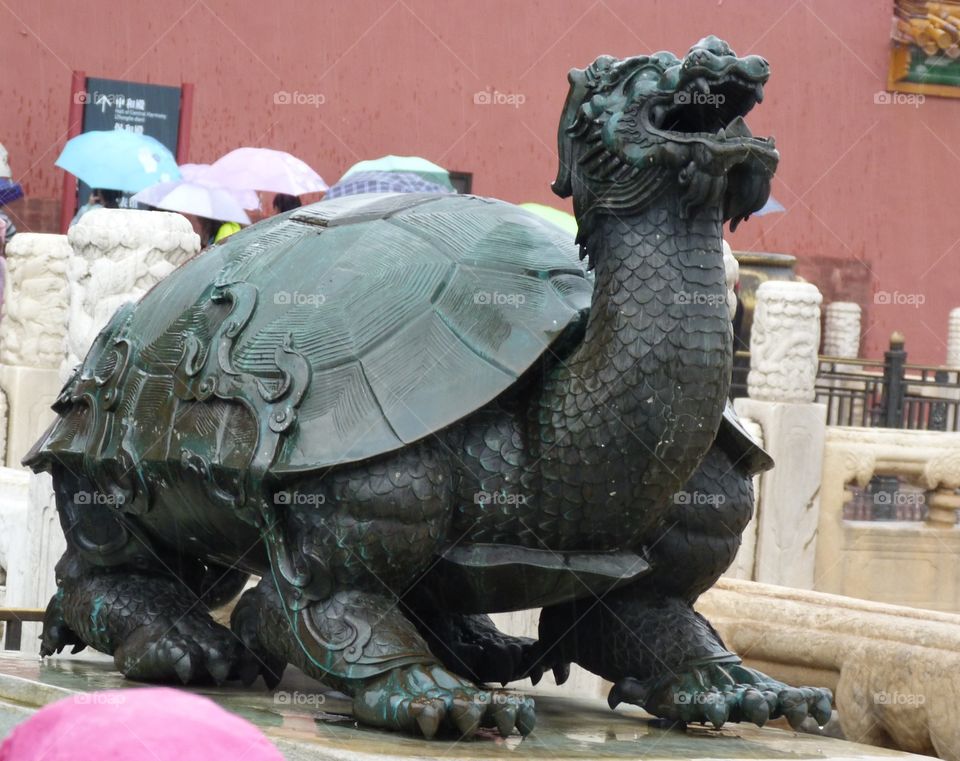 Sculpture in the Forbidden City
