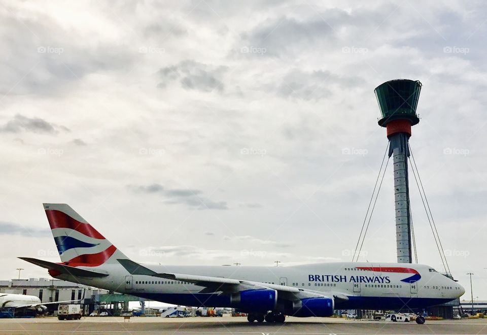 British Airways 747 - London Heathrow