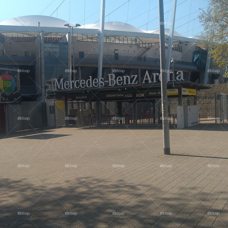 Stuttgart Stadion Vfb Niemcy Deutschland Germany
