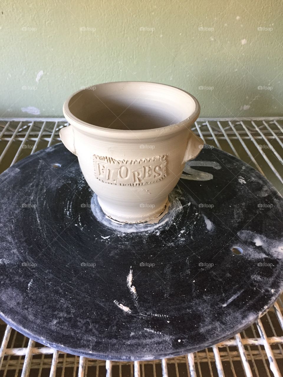 Clay, Pottery, Homemade, Handcrafted, Pot, Made with Creativity and Love