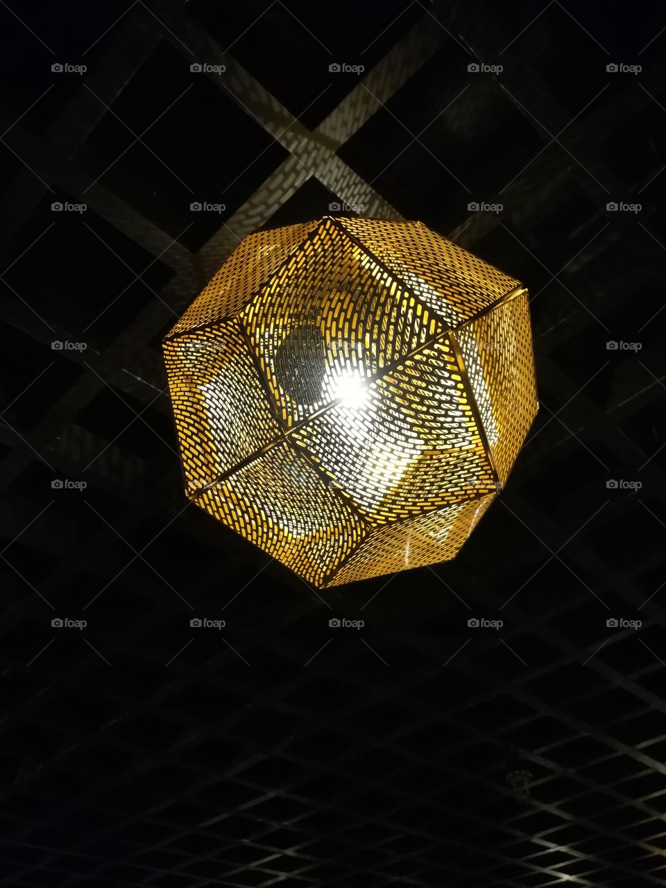 lamp in cude