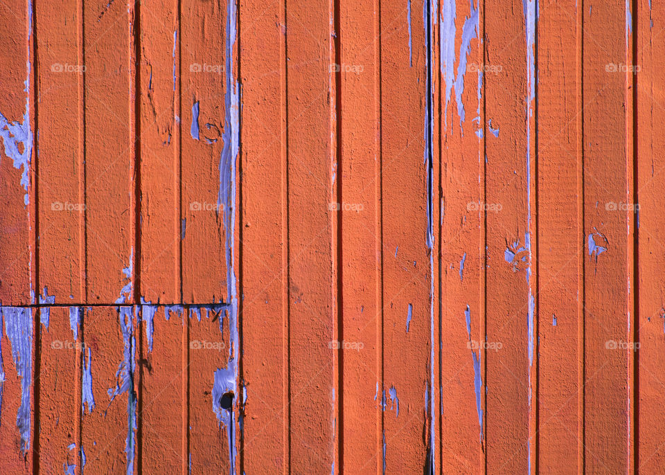 Full frame of wooden fence