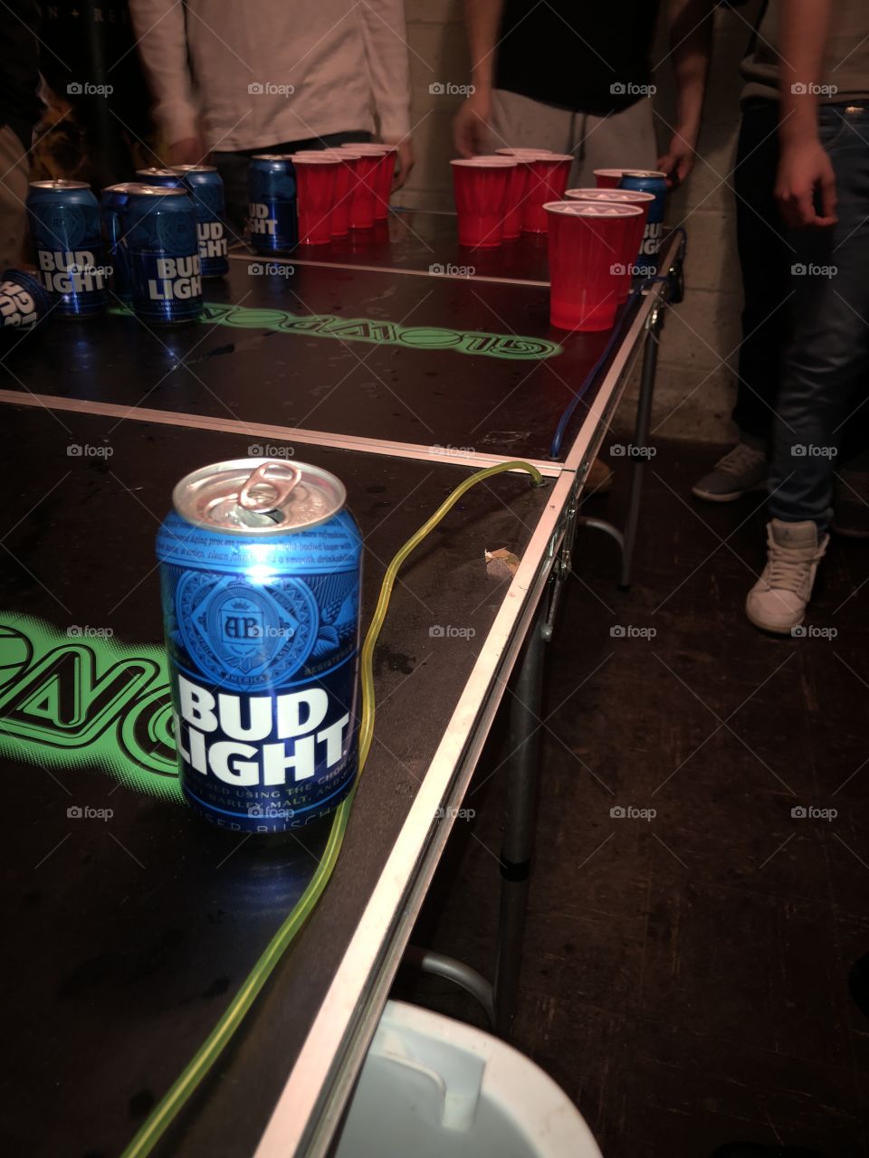 Budlight is a requirement for Beer pong 