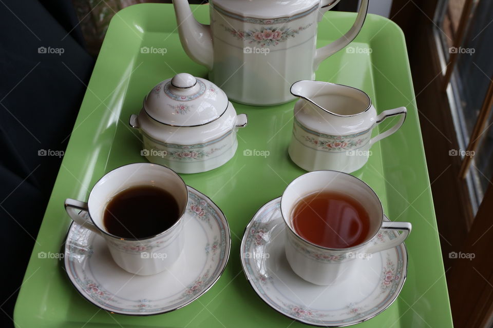 Tea for Two on Deck