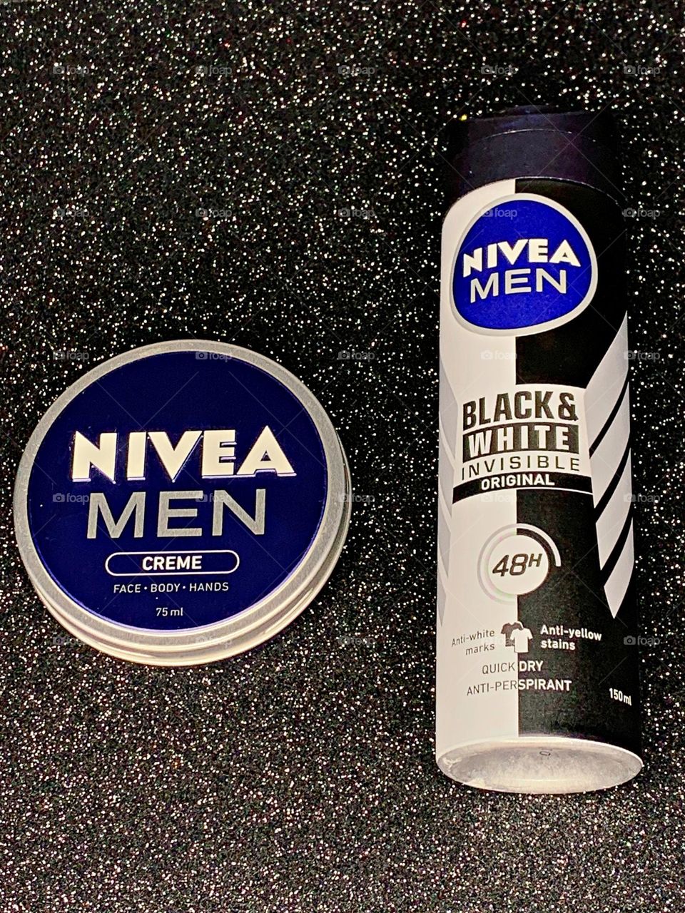 The Beauty Products I Live - Nivea Crème and Black and White Antiperspirant 