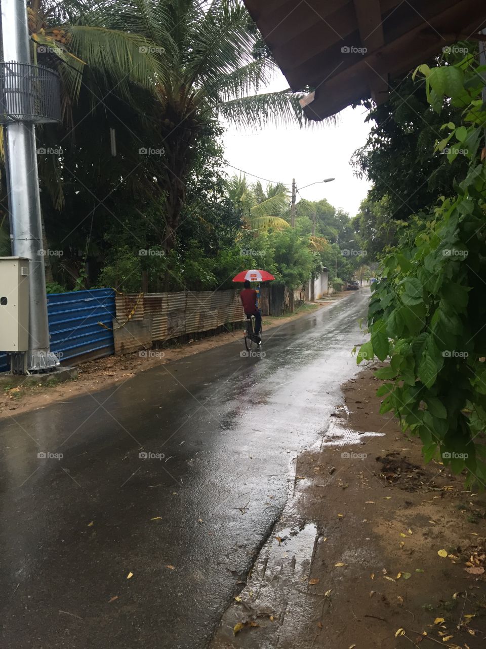 A to B Ride with rainy season