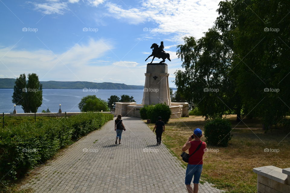 the monument Tatischev