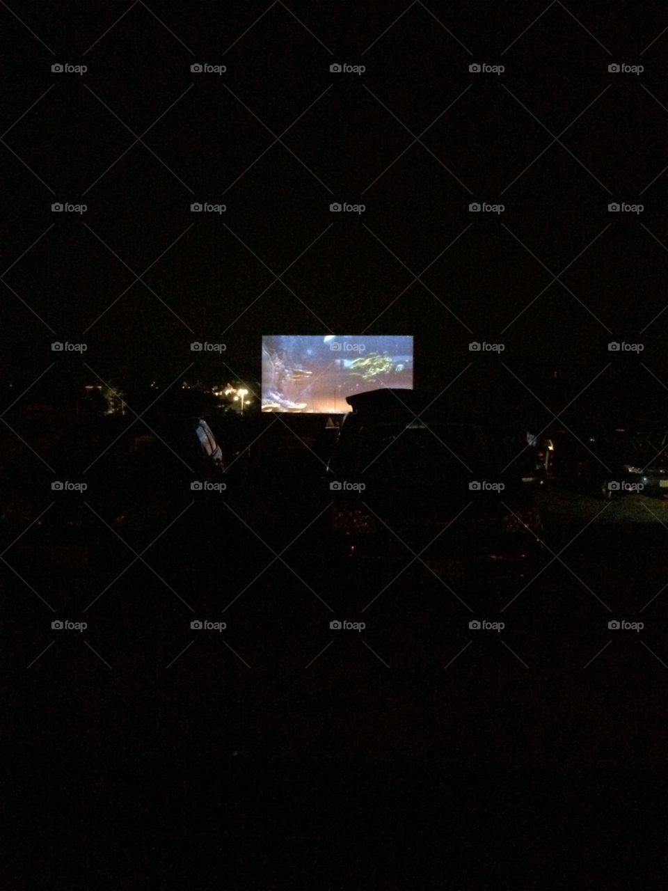 Drive in movie 