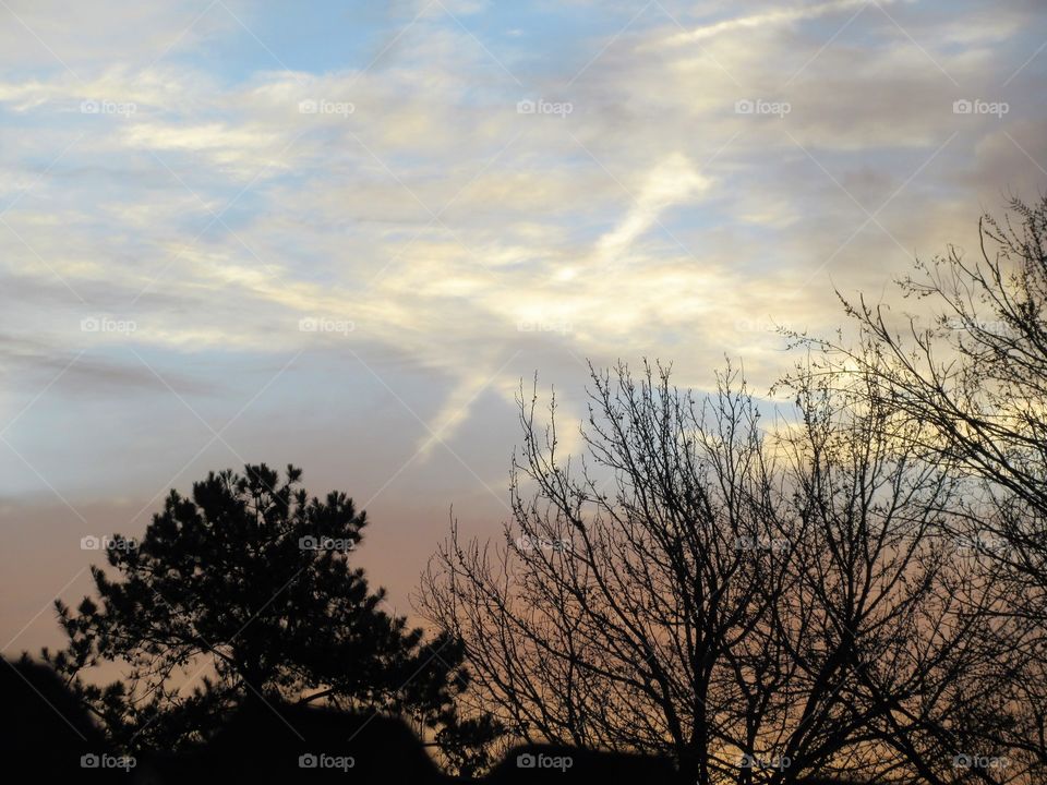 morning clouds