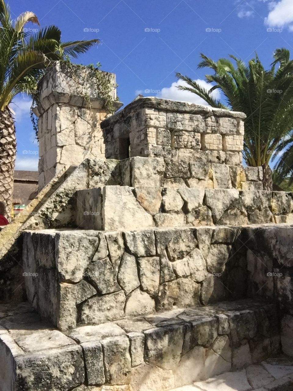 Statue in Cozumel 