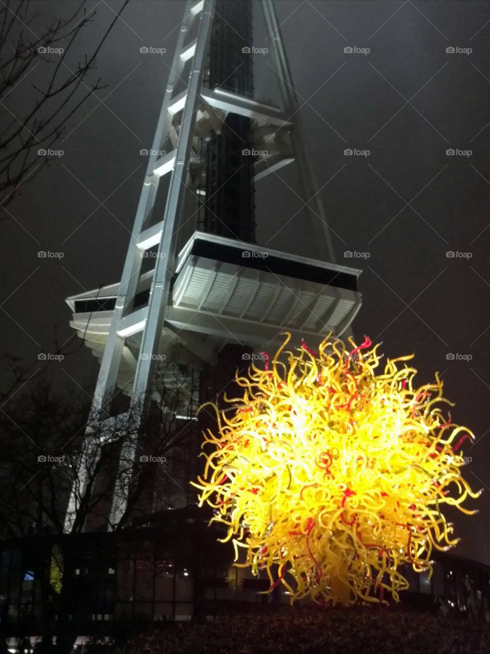 Space Needle and Chihuly Seattle