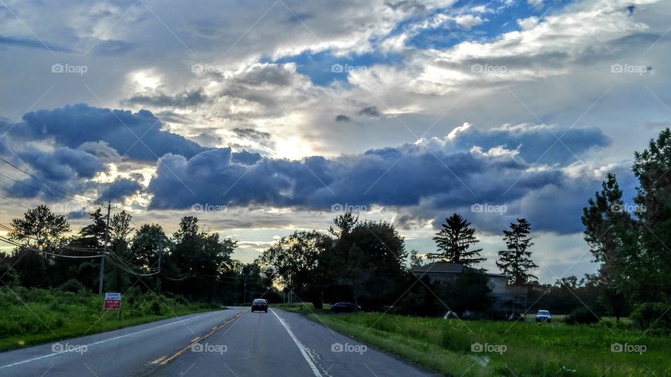 Road, Sky, No Person, Tree, Asphalt