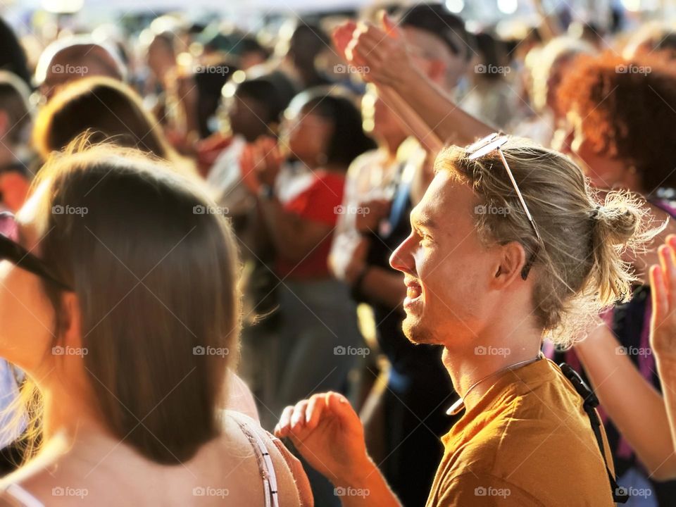 Crowd of people 