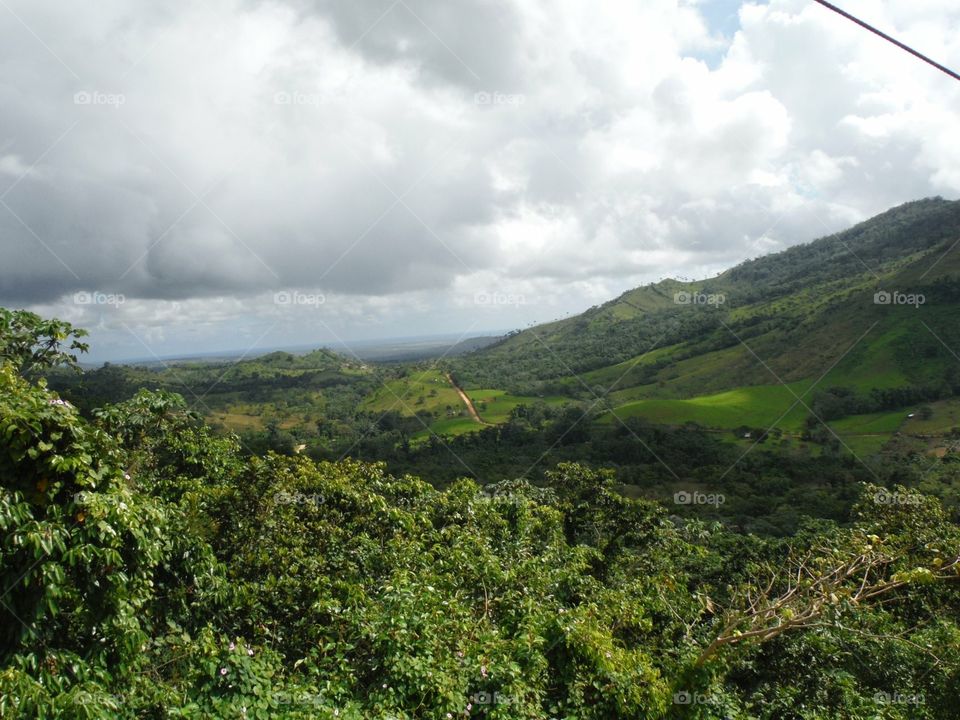 Nature and mountain in Republique Dominicana