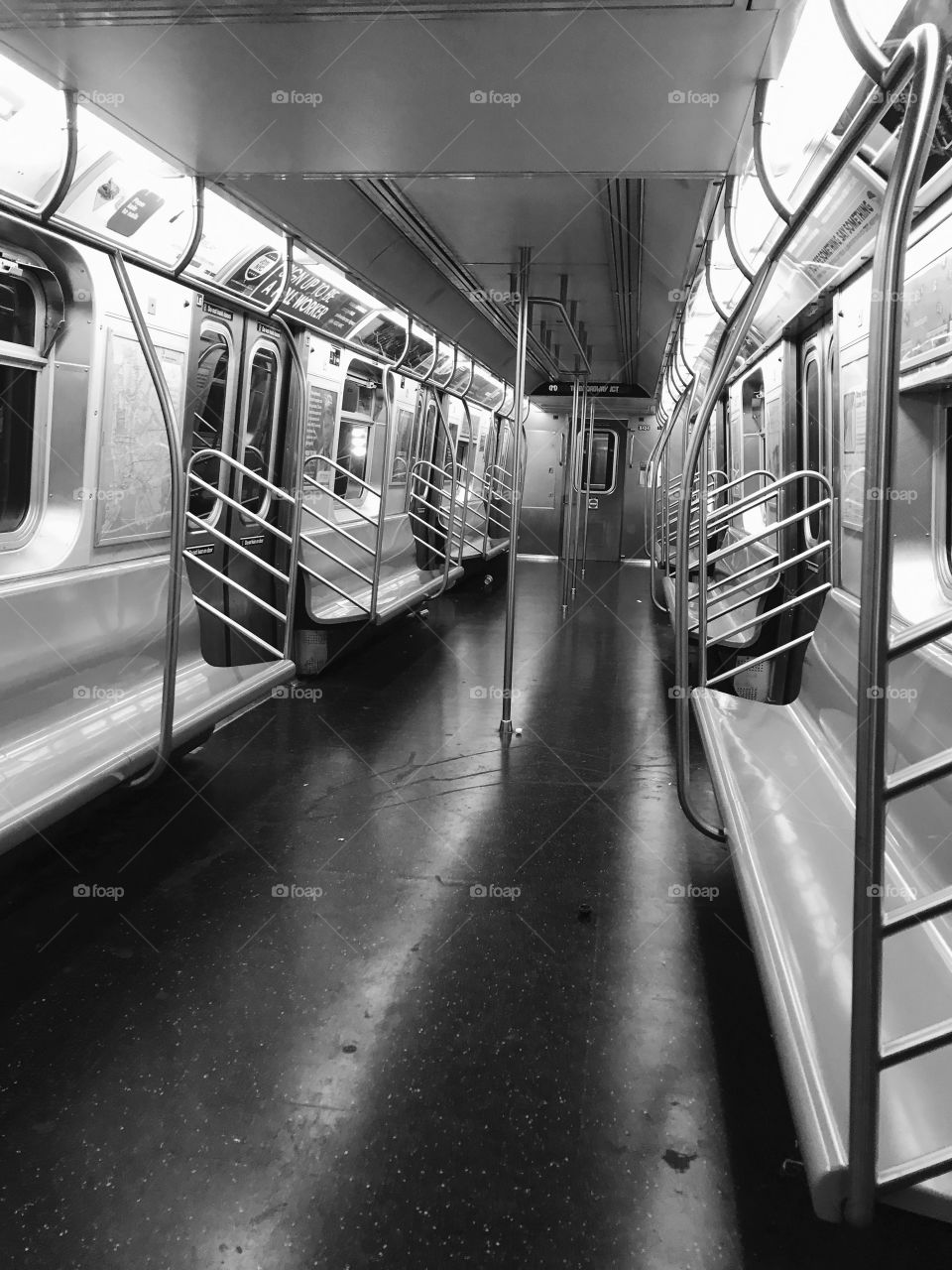Empty train