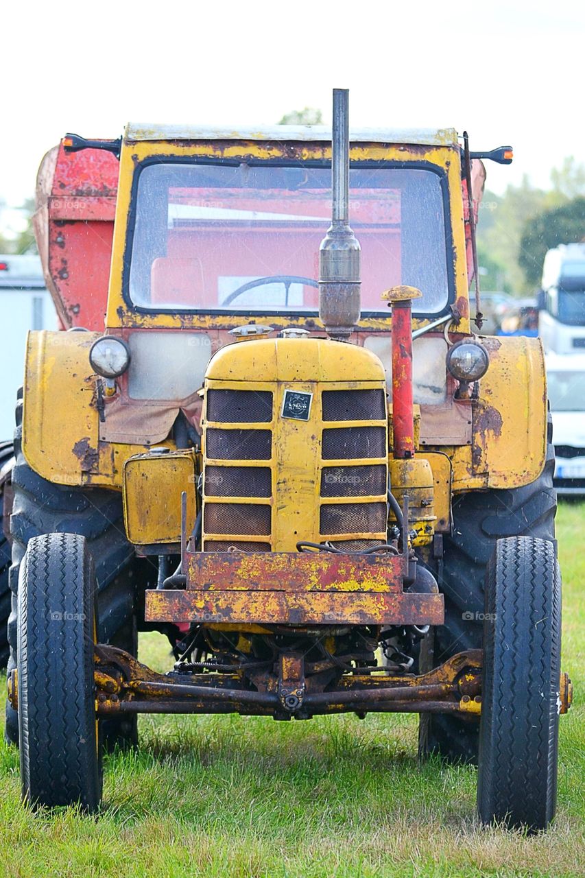 Old volvo tractor