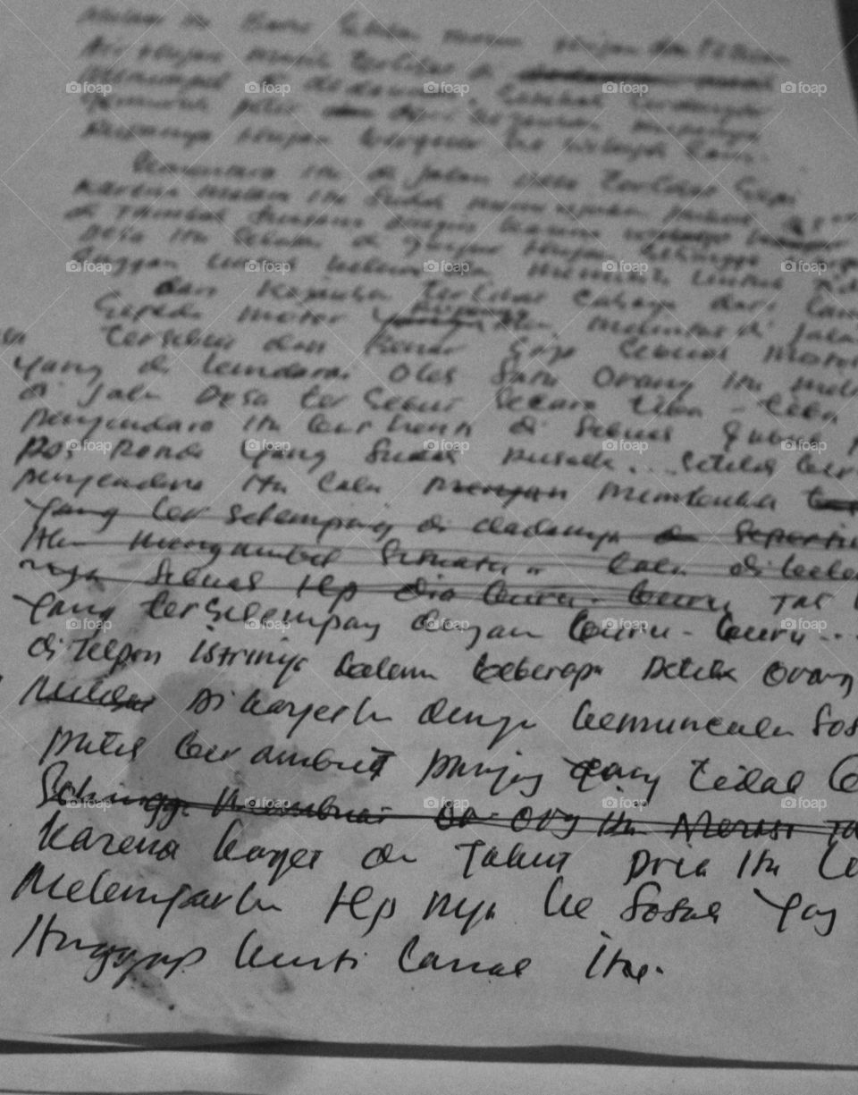 This record is just a fictional concept from a script for a screenplay and is still in a raw state