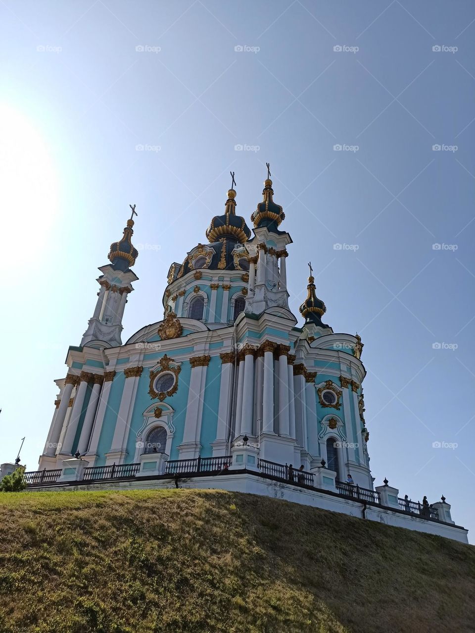 Andrew's Church. Kyiv, Ukraine