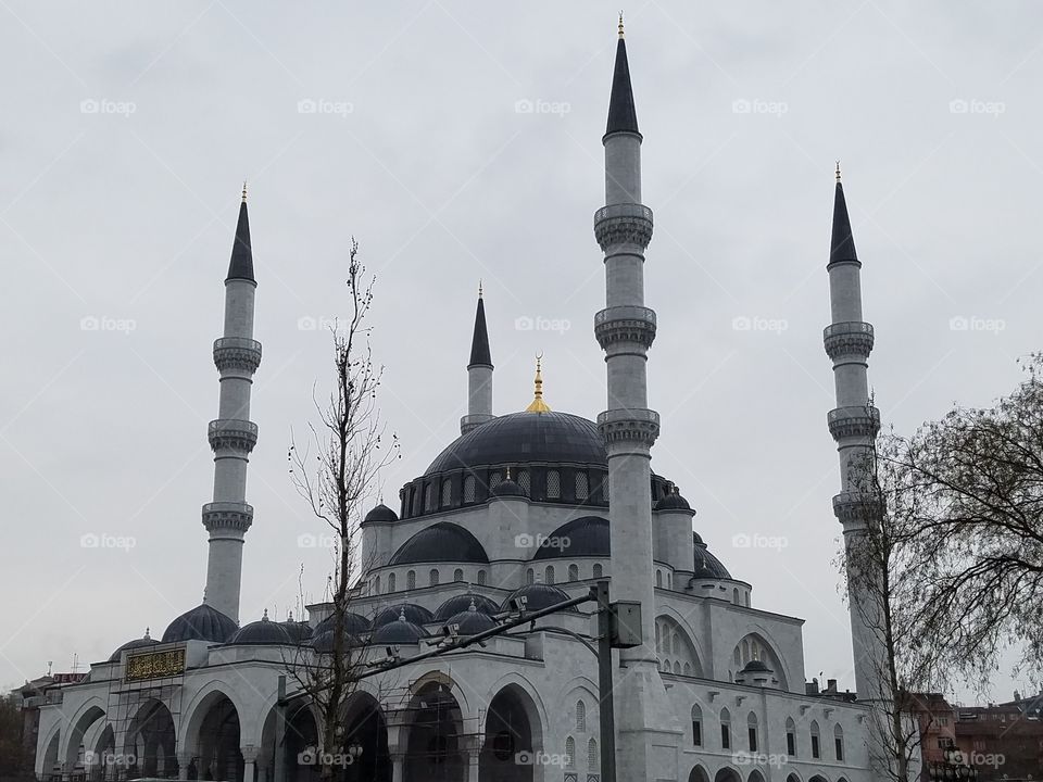 a mosque in Ankara Turkey