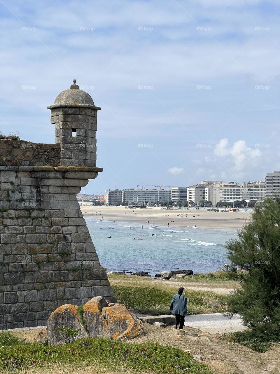 Forte next to the ocean