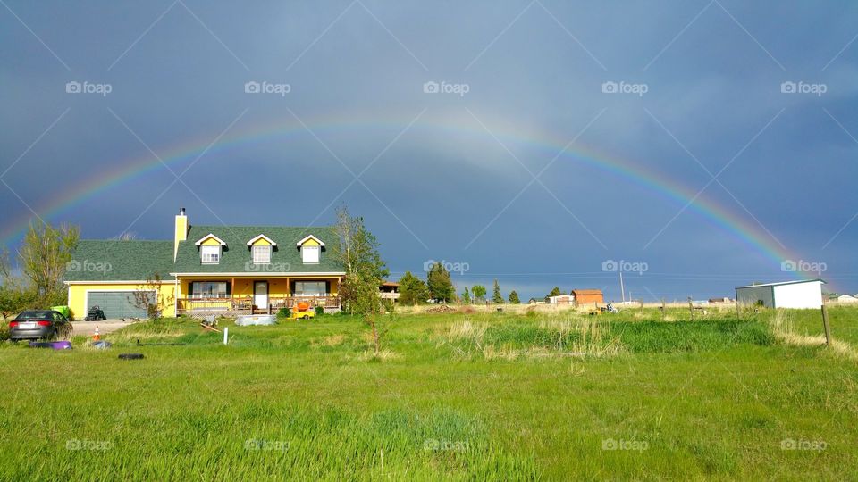 Farmhouse Rainbow