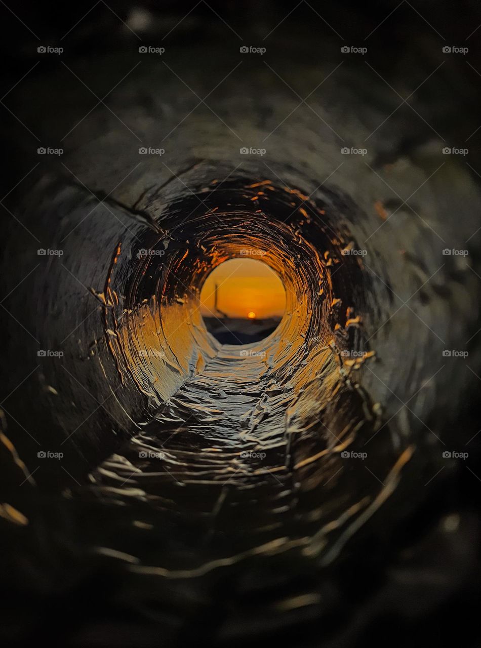 Sunset in different angle