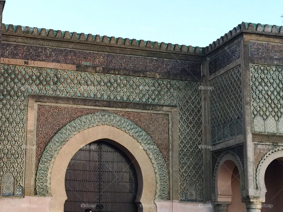 Bab Mansour(Lahdim) Meknes city, Morocco