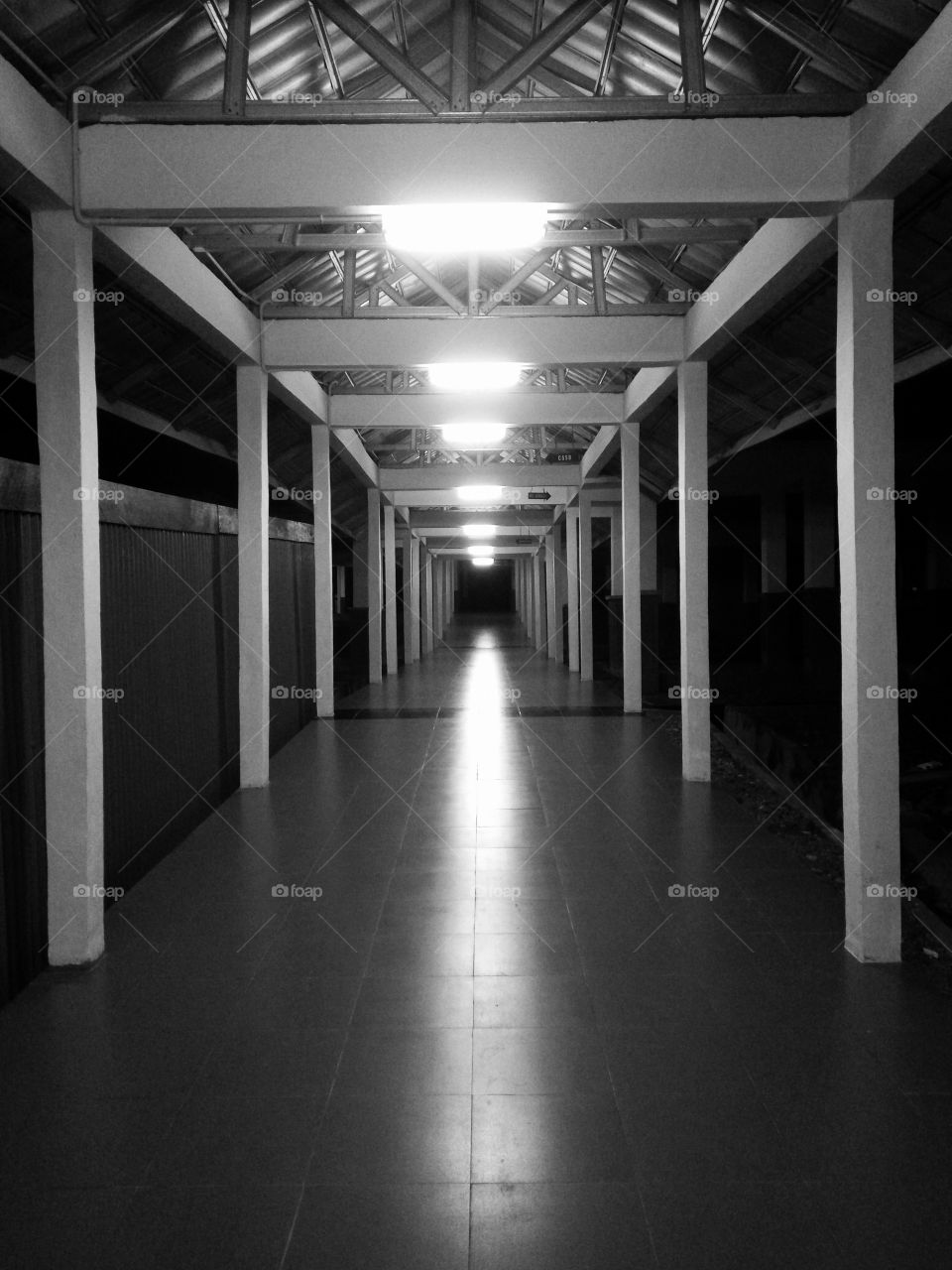 Dark Hallway