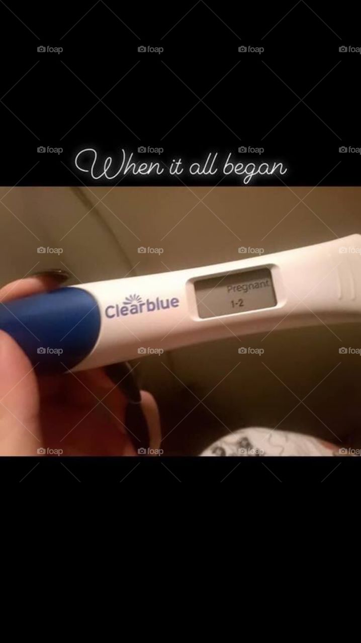 Pregnancy test ‘ The beginning of life 🥰